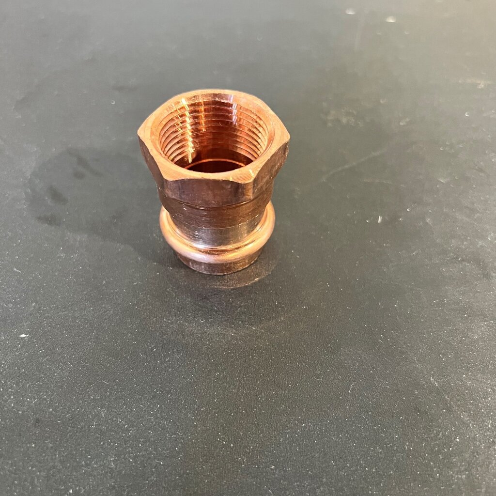 1" NIBCO PRO-PRESS X FPT COPPER ADAPTER