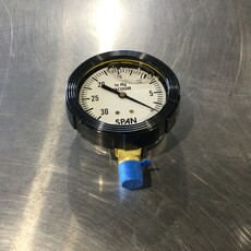 BOUMATIC VACUUM GAUGE LIQUID FILLED 2-1/2 FACE, 0-30 Hg