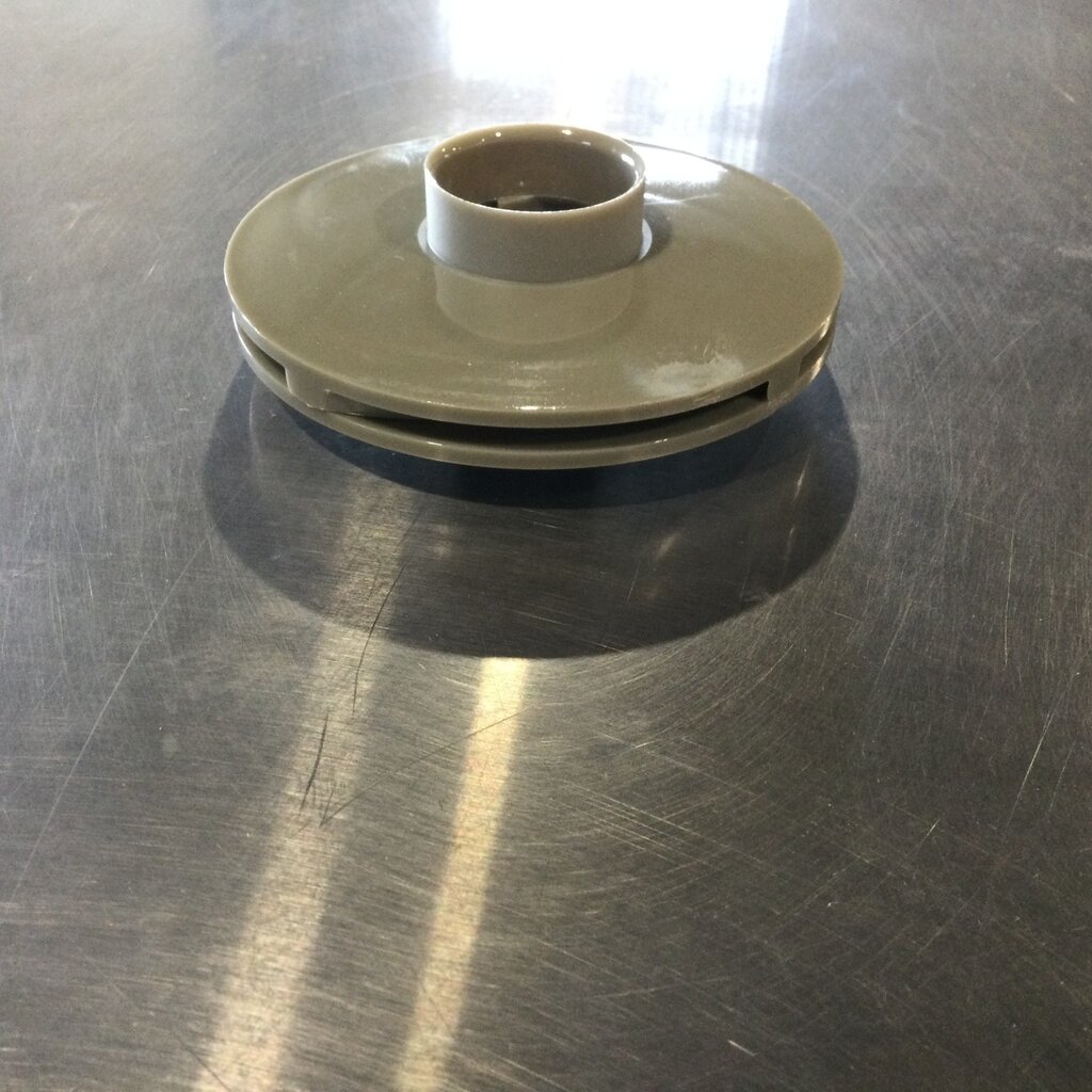 MUELLER MILK COOLER 3/4HP WASH PUMP IMPELLER 4-1/4 OD X 1.352 LG