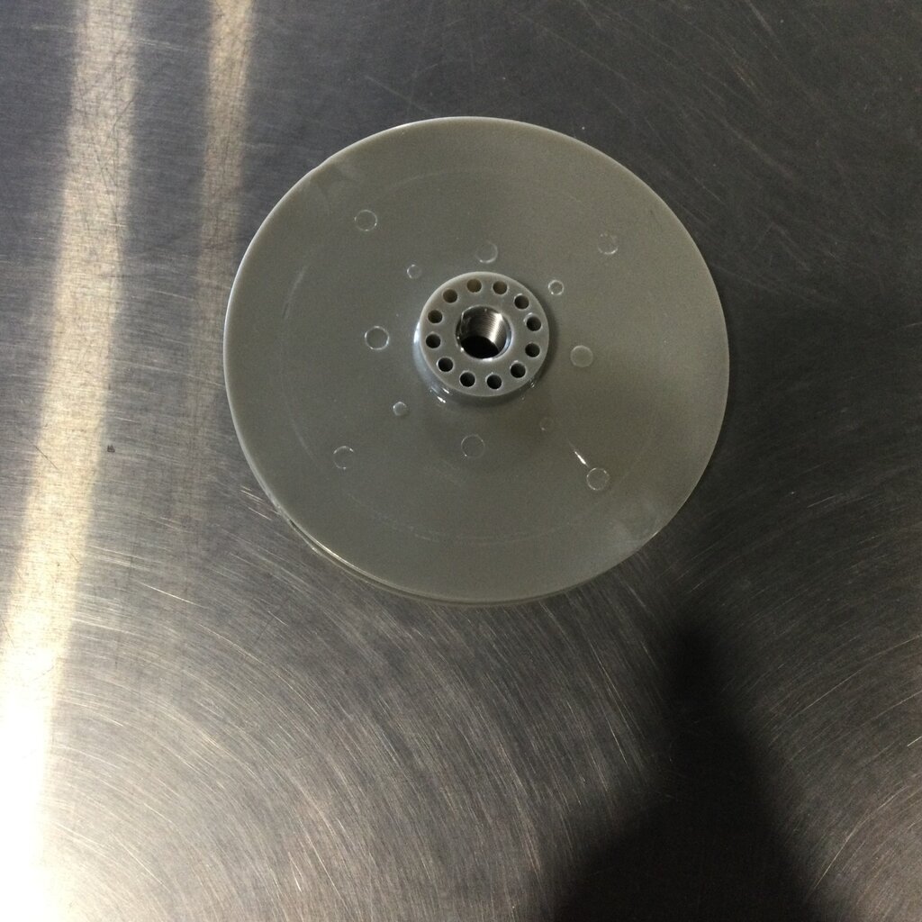 MUELLER MILK COOLER 3/4HP WASH PUMP IMPELLER 4-1/4 OD X 1.352 LG