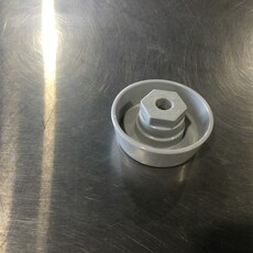 MUELLER GRAY NYLON DRAIN PLUG 2" ID