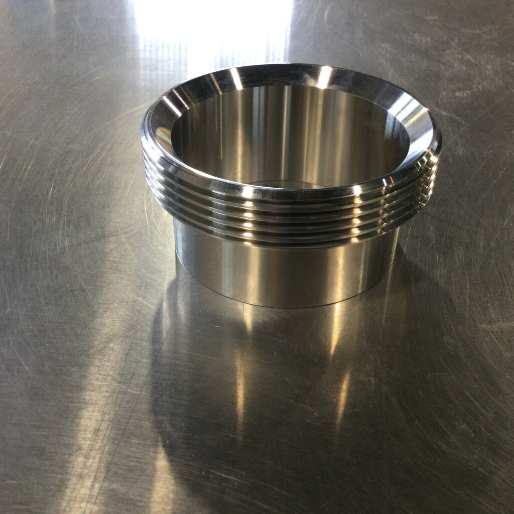 DIXON 3" LONG THREADED BEVEL SEAT FERRULE