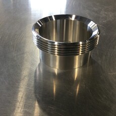 DIXON 3" LONG THREADED BEVEL SEAT FERRULE