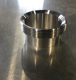 DIXON 3" LONG THREADED BEVEL SEAT FERRULE