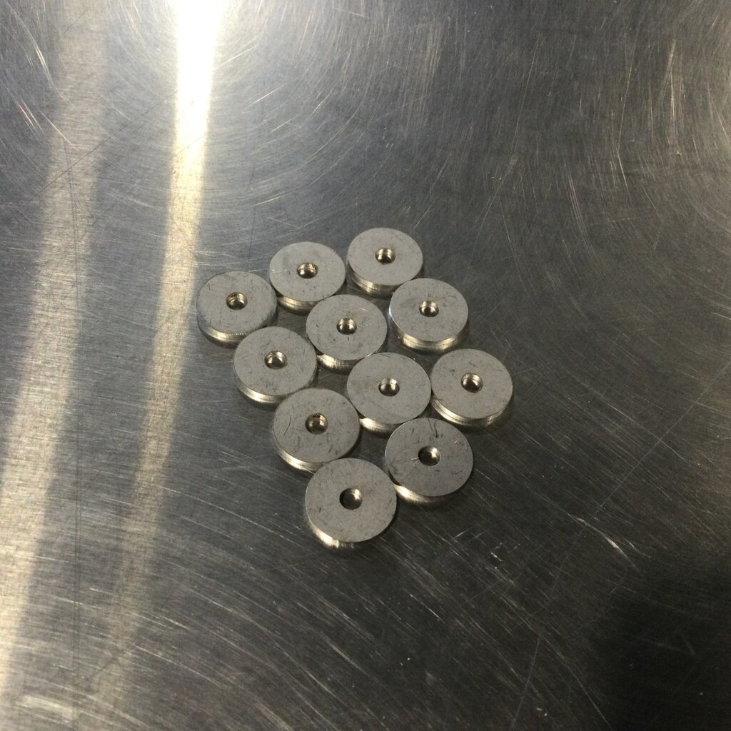 3/4 S/S WASH RESTRICTOR W/ 1/8 HOLE