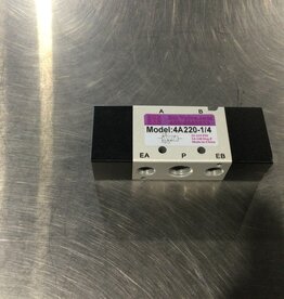 AIR VALVE 1/4 DOUBLE PILOT, 5-PORT, 4-WAY, 2-POSITION
