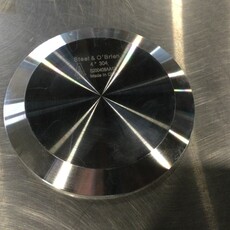 DIXON 4" S/S SOLID END CAP