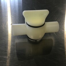 DELRIN NON-VENTED 3/4 SHUTOFF VALVE