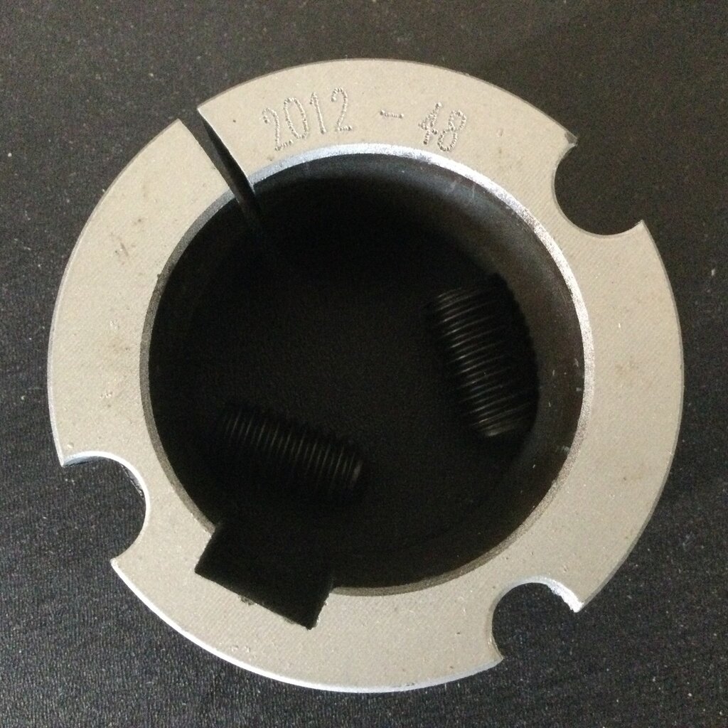 VES 55" PPFS553230460SG BEARING SHAFT KIT W/ BEARING, COLLAR 2012-130, & (2) TAPERLOCK 2012-48