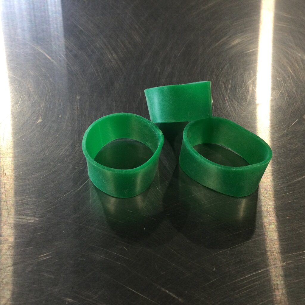 1-3/8ID GREEN SILICONE HOSE RING