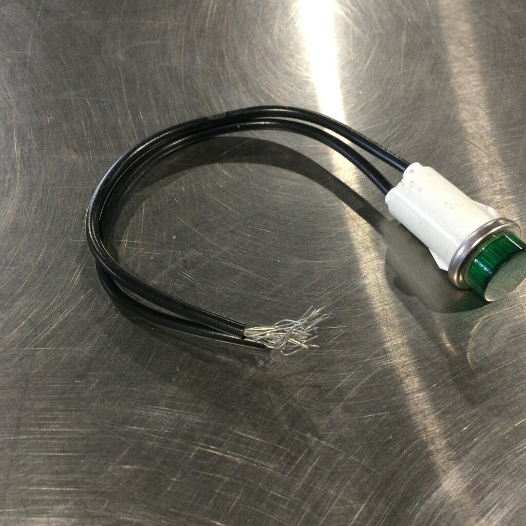 MUELLER HIPERFORM GREEN PILOT LIGHT, 250VAC