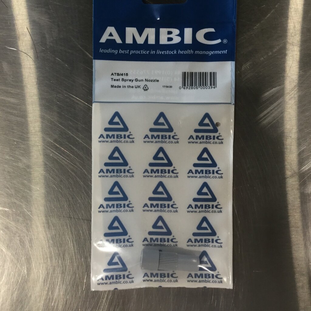 AMBIC SPRAY GUN PLASTIC OUTER NOZZLE