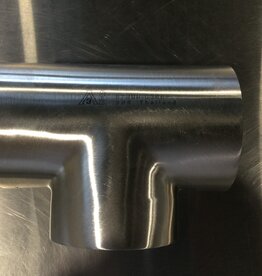3" S/S WELD TEE