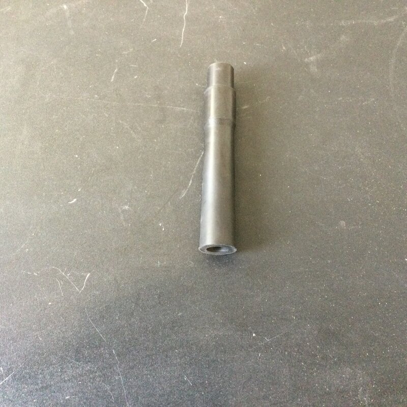 5" BLACK RMT RUBBER MILK TUBE (CS 100)