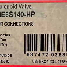 1/2 ODF SOLDER HIGH PRESSURE SOLENOID VALVE (USE MKC-1 COIL)