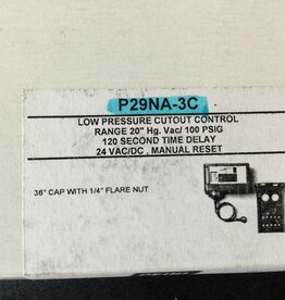 LOW PRESSURE CONTROL 120S TIME DELAY, 24VAC