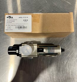 OPTI-BLEND 1/8 AIR FILTER REGULATOR 20-130psi. W/ AUTO DRAIN