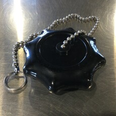 3" MALE CAP W/ CHAIN