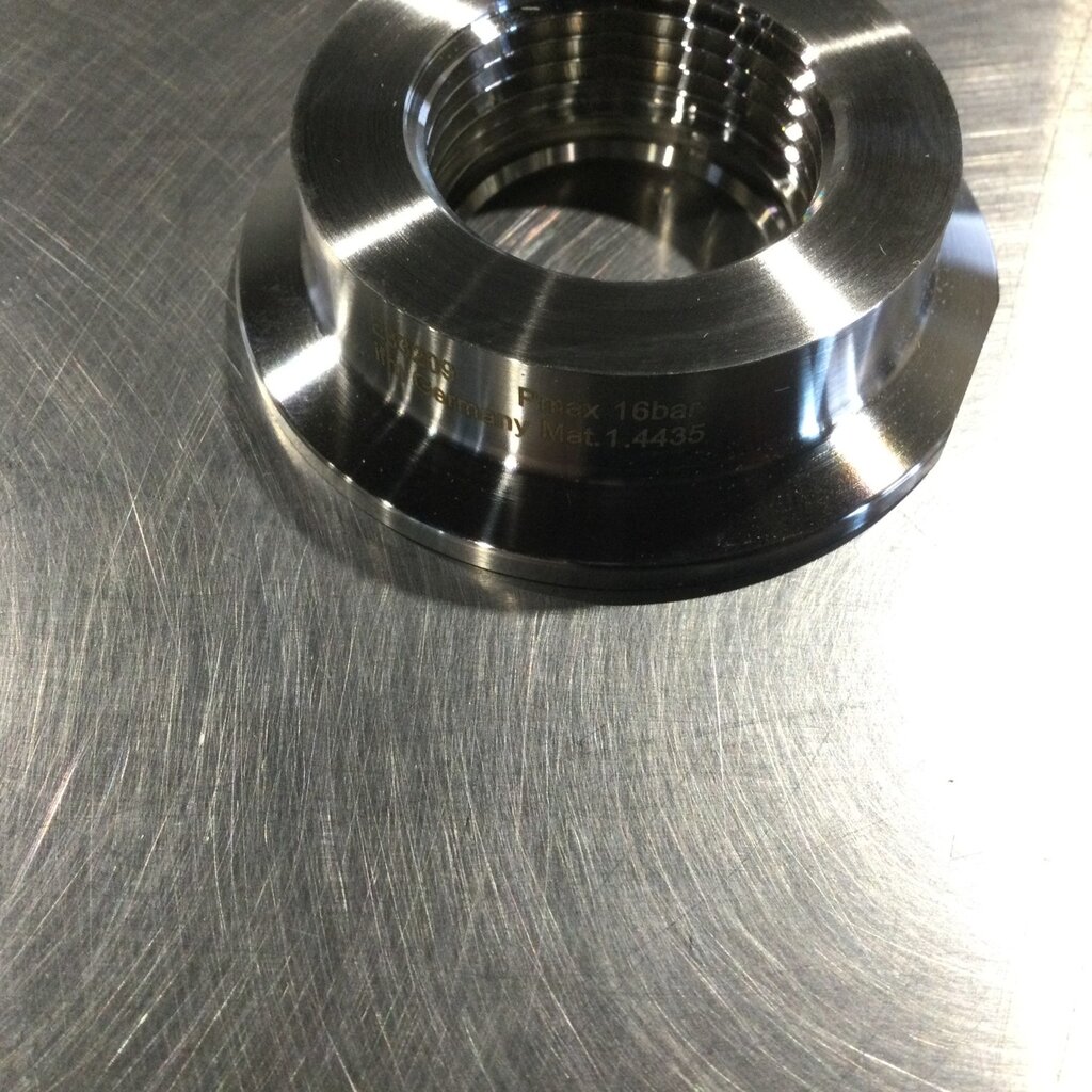 2" TRI-CLAMP TO VARIO ADAPTER W/ SEALING RING (E30123)