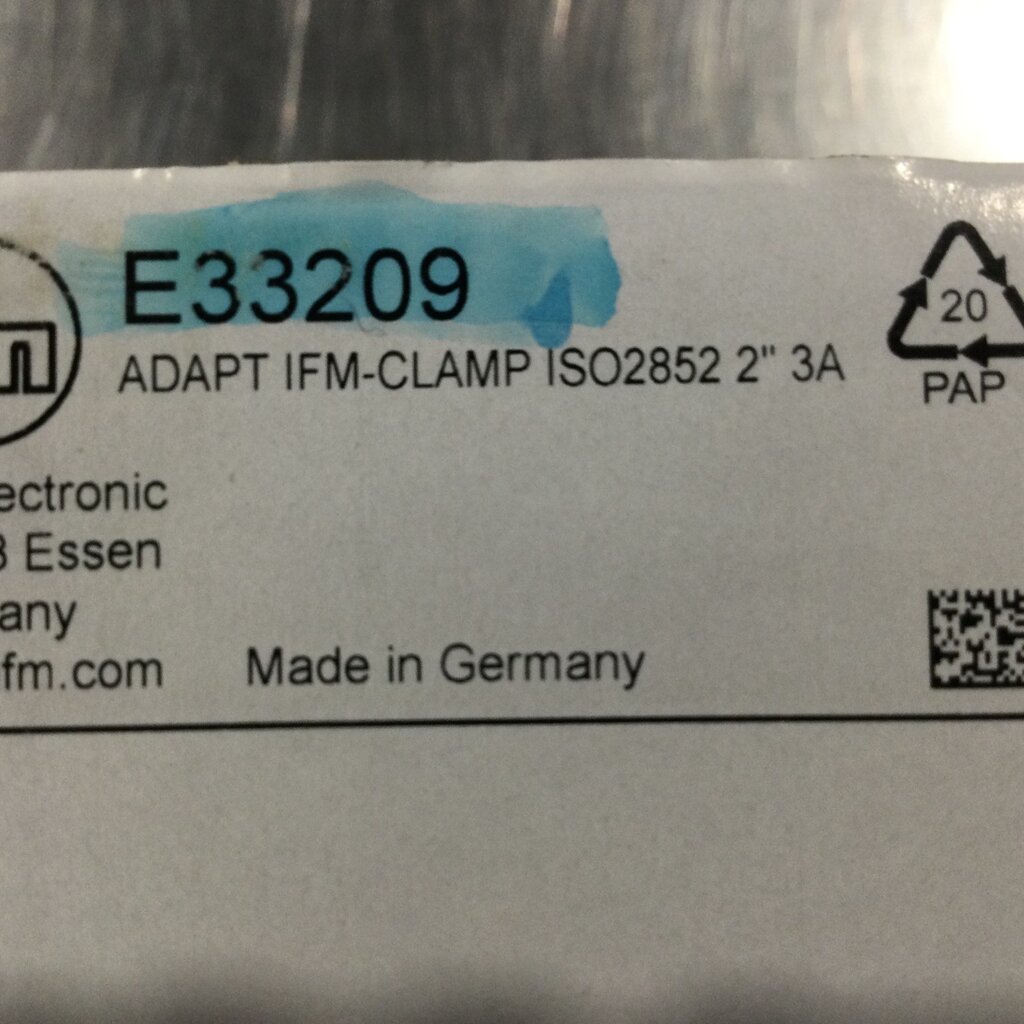 2" TRI-CLAMP TO VARIO ADAPTER W/ SEALING RING (E30123)