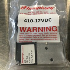 4-WAY DIRECT ACTING SOLENOID VALVE,12VDC, 50/60Hz, 4.5 WATTS, 125 PSI, 1/8-27 PORTS