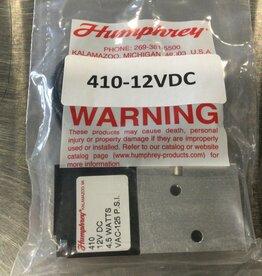 4-WAY DIRECT ACTING SOLENOID VALVE,12VDC, 50/60Hz, 4.5 WATTS, 125 PSI, 1/8-27 PORTS