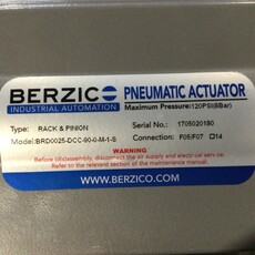 UNITORQ UNITORQ DOUBLE ACTING AIR ACTUATOR (M34)