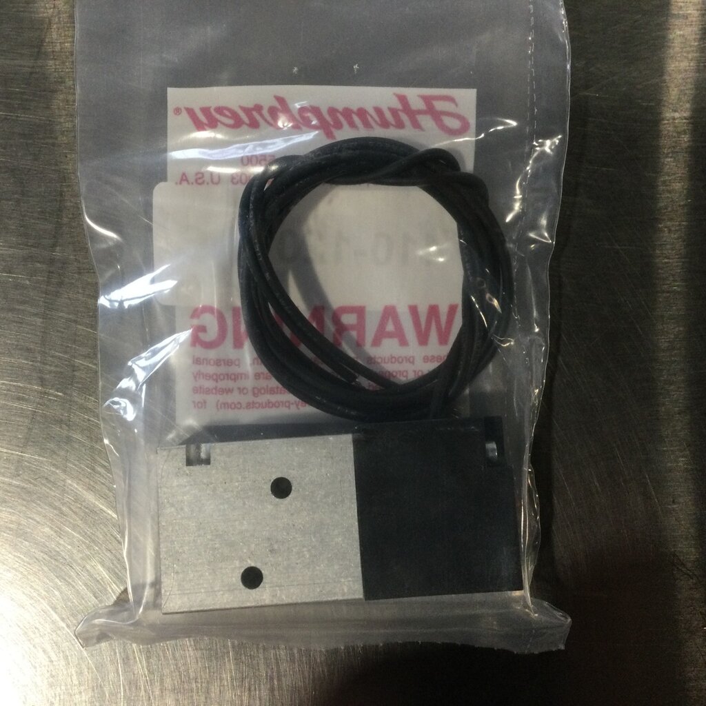 4-WAY DIRECT ACTING SOLENOID VALVE, 120VAC, 50/60Hz, 4.5 WATTS, 125 PSI, 1/8-27 PORTS