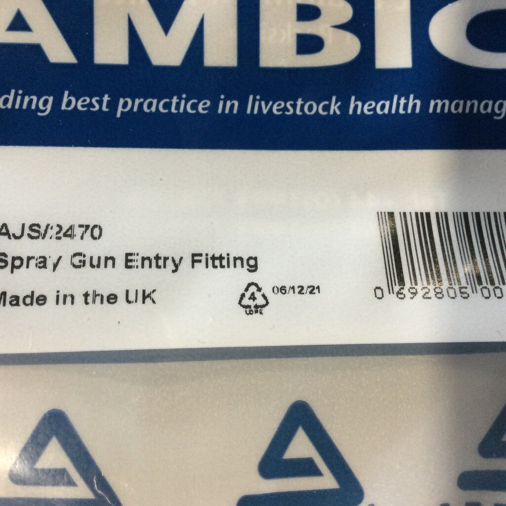 AMBIC JETSTREAM GUN END FITTING