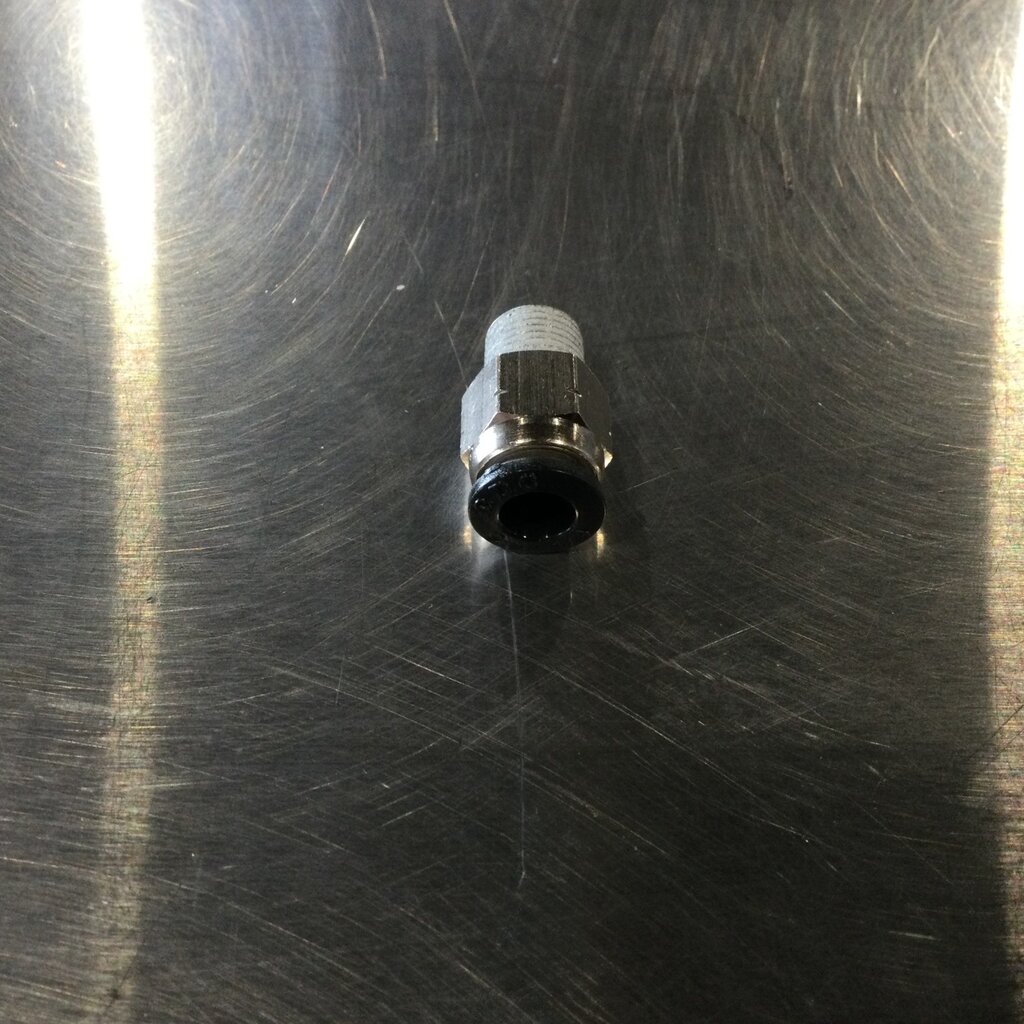 AIR FITTING STRAIGHT T1/4 X 1/8 MPT