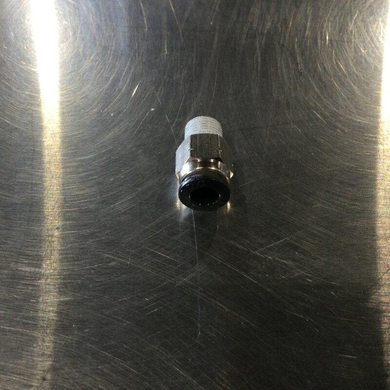 AIR FITTING STRAIGHT T1/4 X 1/8 MPT