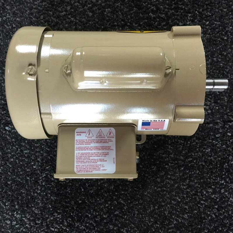 BALDOR MOTOR 1HP, 115/230V, 1725RPM, 56CH FRAME