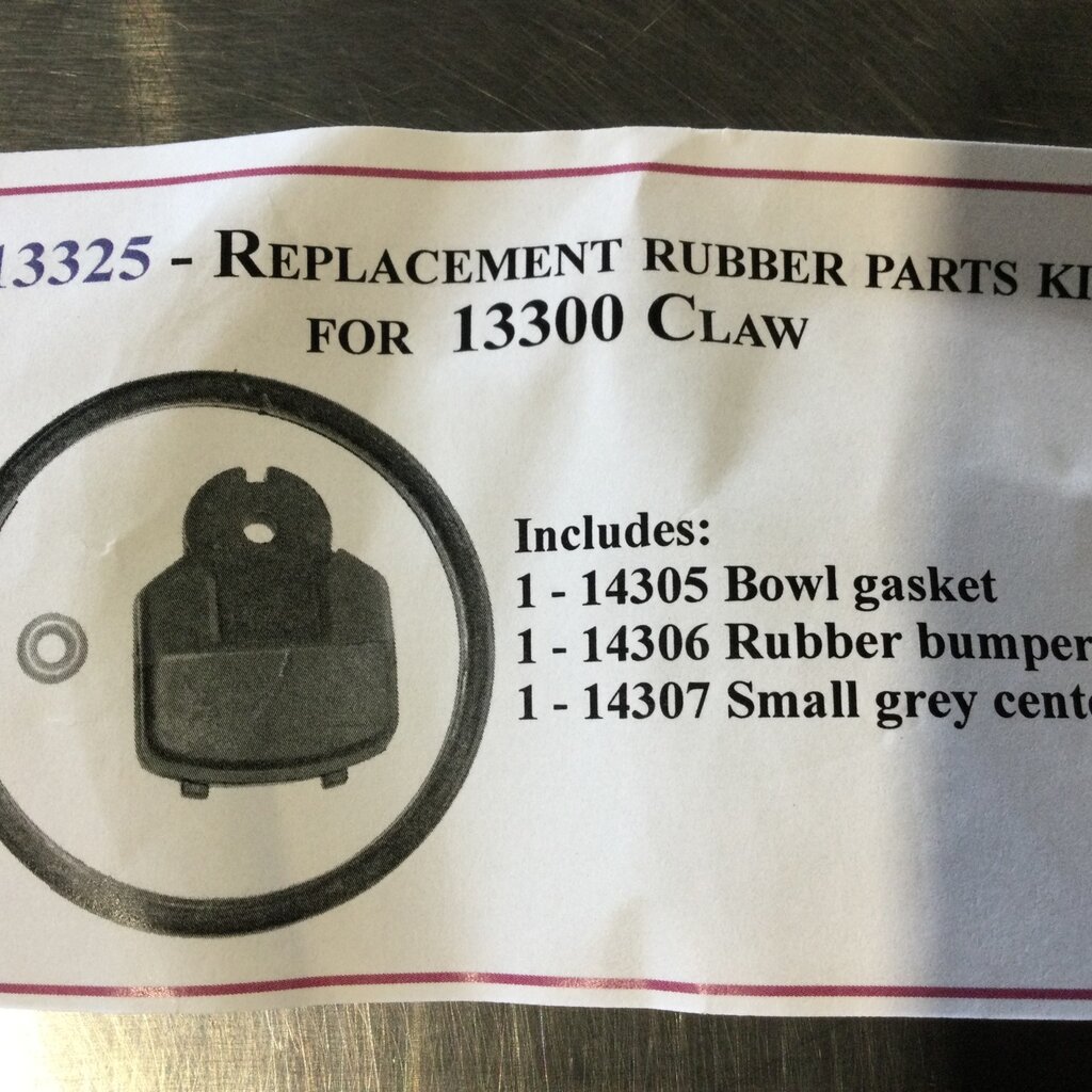 300CC CLAW RUBBER PARTS KIT