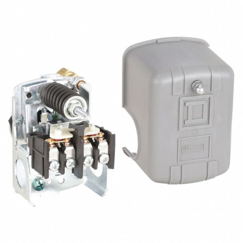 AIR COMPRESSOR PRESSURE SWITCH FIXED 40 psi., RANGE 100-200 psi.