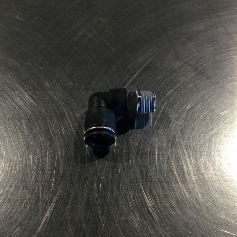 AIR FITTING 90° ELBOW T3/8 X 1/4 MPT