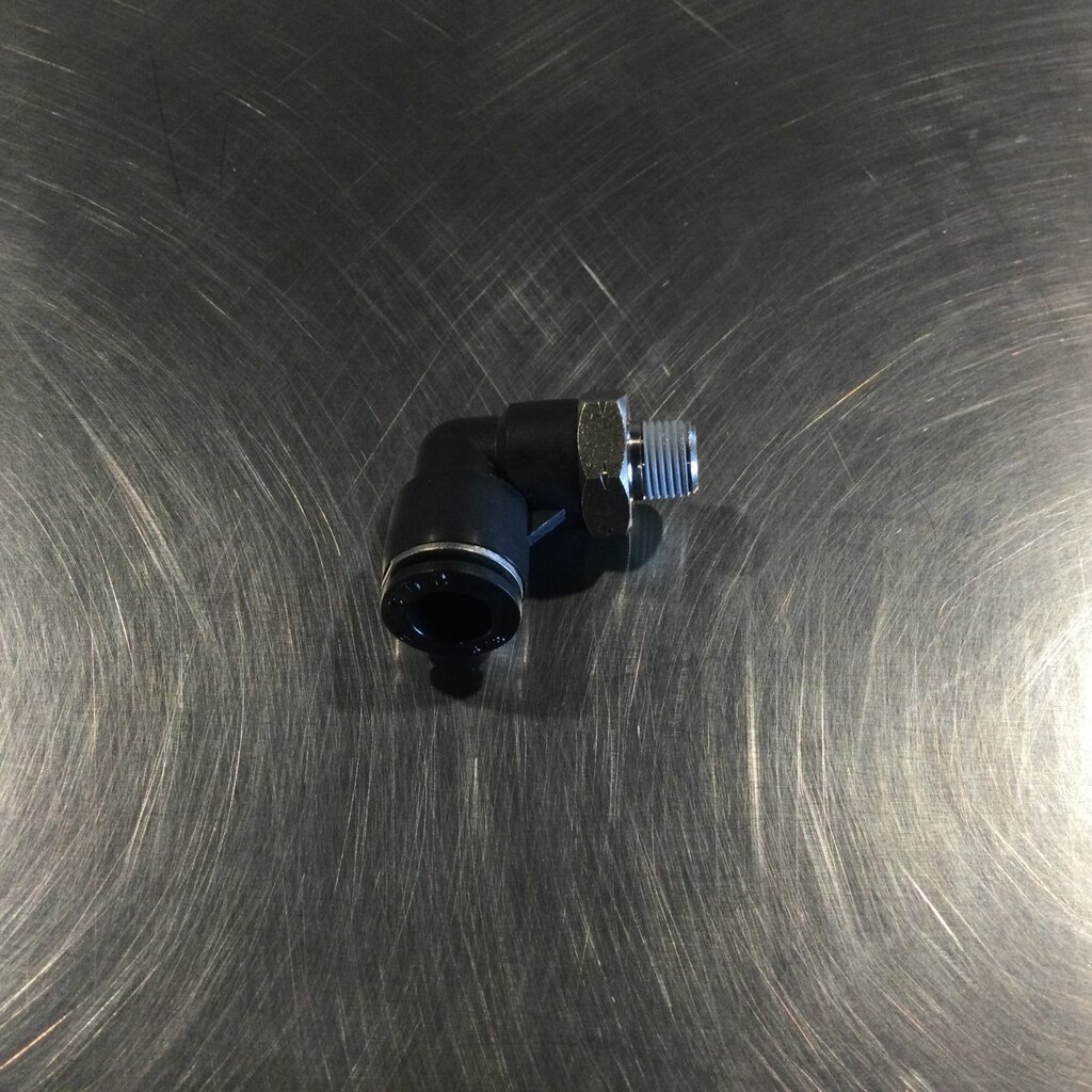 AIR FITTING 90° ELBOW T3/8 X 1/8 MPT