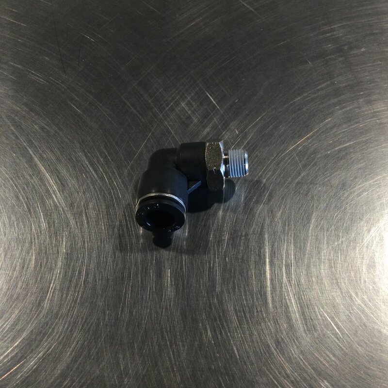 AIR FITTING 90° ELBOW T3/8 X 1/8 MPT
