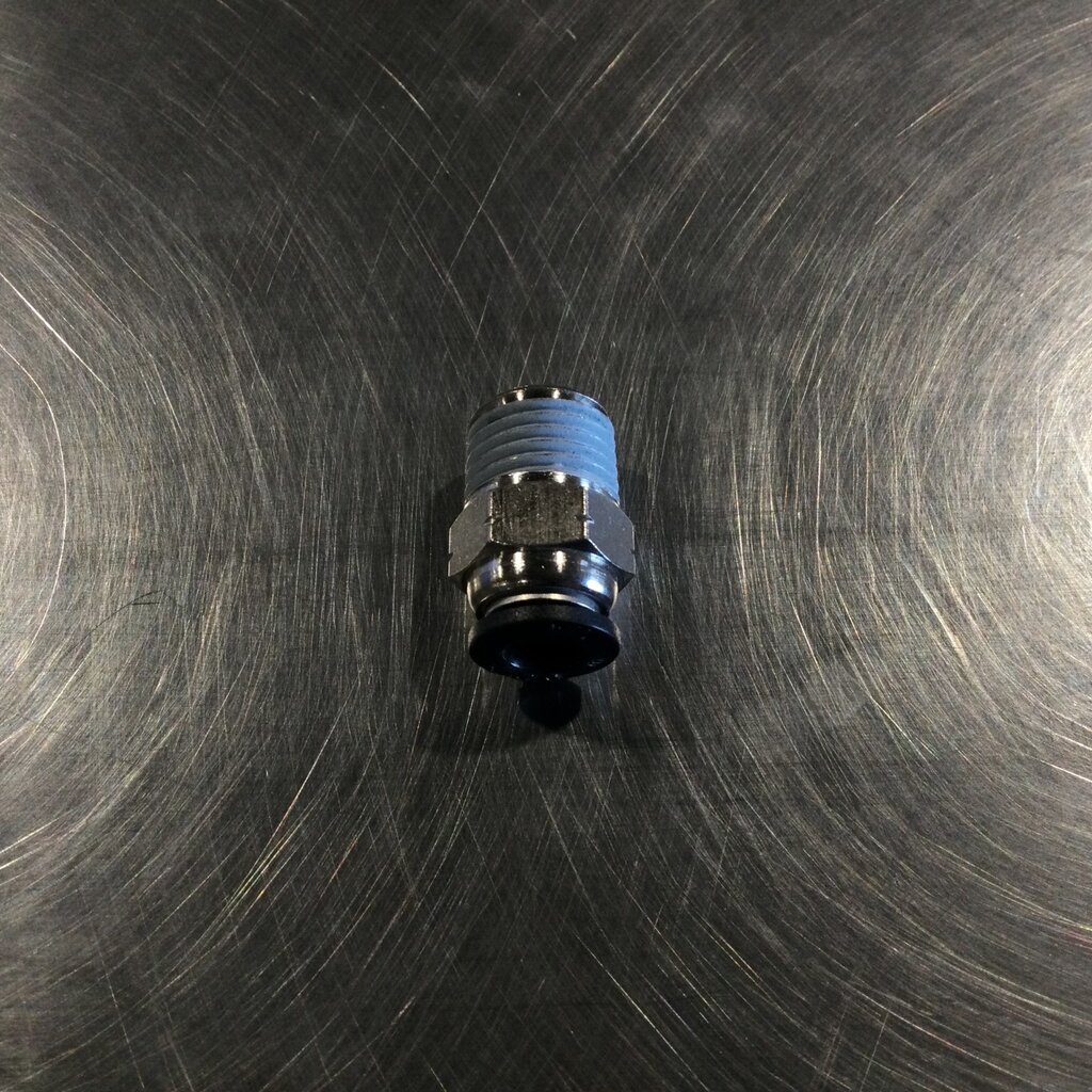 AIR FITTING STRAIGHT T1/4 X 1/4 MPT
