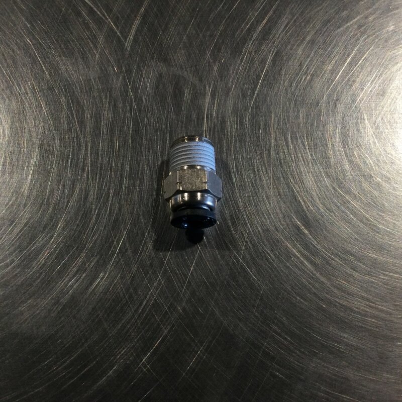 AIR FITTING COMPACT STRAIGHT T1/8 X 1/8 MPT