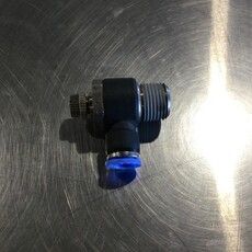 SPEED CONTROL 90° ELBOW T3/8 X 1/2 MPT