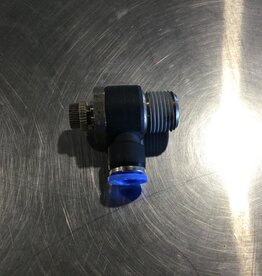 SPEED CONTROL 90° ELBOW T3/8 X 1/2 MPT