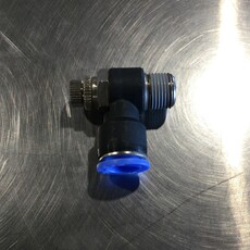 SPEED CONTROL 90° ELBOW T1/2 X 3/8 MPT