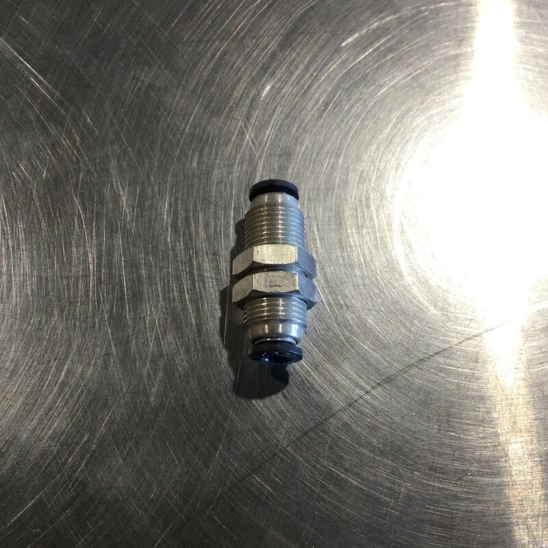 AIR FITTING STRAIGHT BULKHEAD T5/32