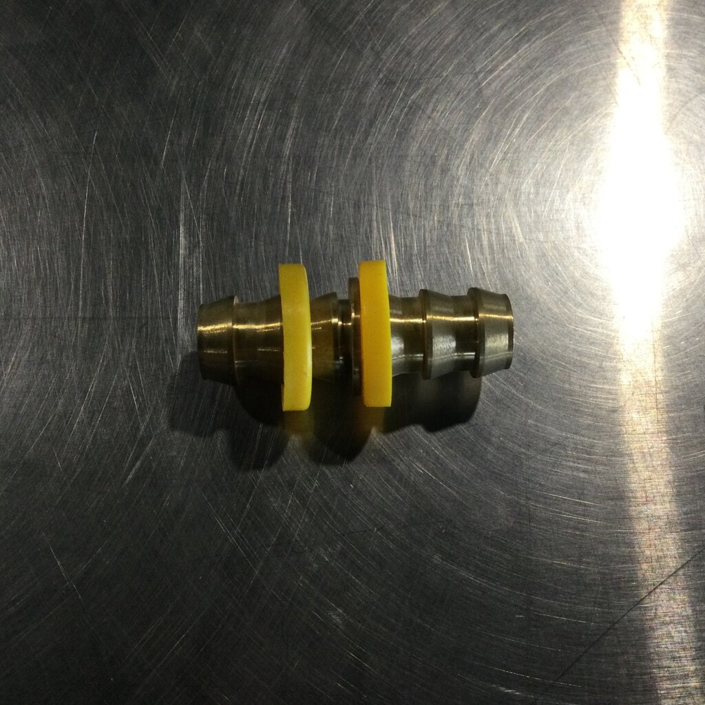 1/2 ID CROWD GATE COIL BRASS HOSE BARB