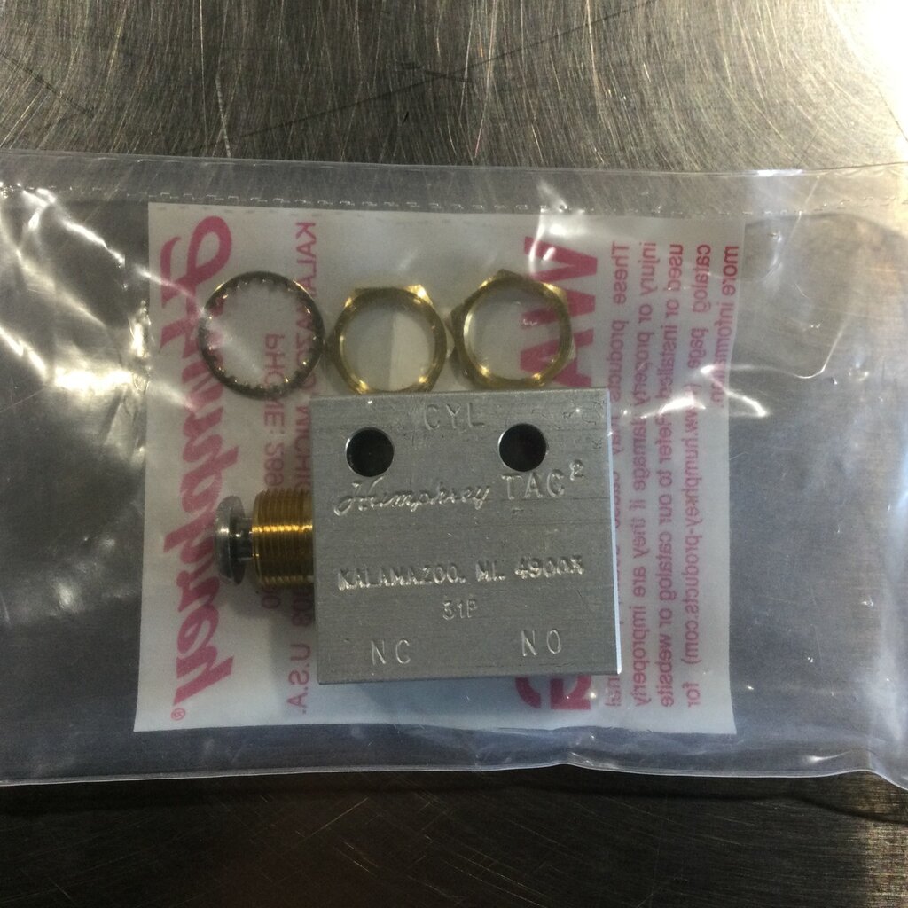 3-WAY AIR BUTTON VALVE