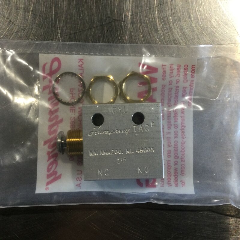 3-WAY AIR BUTTON VALVE