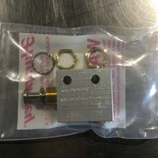 3-WAY PUSH/PULL BUTTON AIR VALVE N.C. 1/8 PORTS