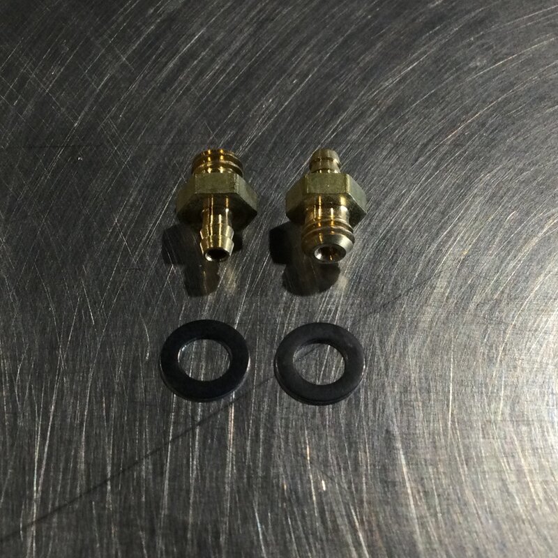 BARB FITTING BRASS 1/8 ID X 1/8 NPT (individual)
