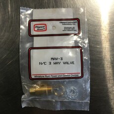 3-WAY VALVE W/ #10-32 PORTS