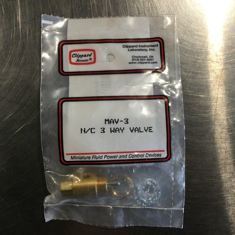 3-WAY VALVE W/ #10-32 PORTS